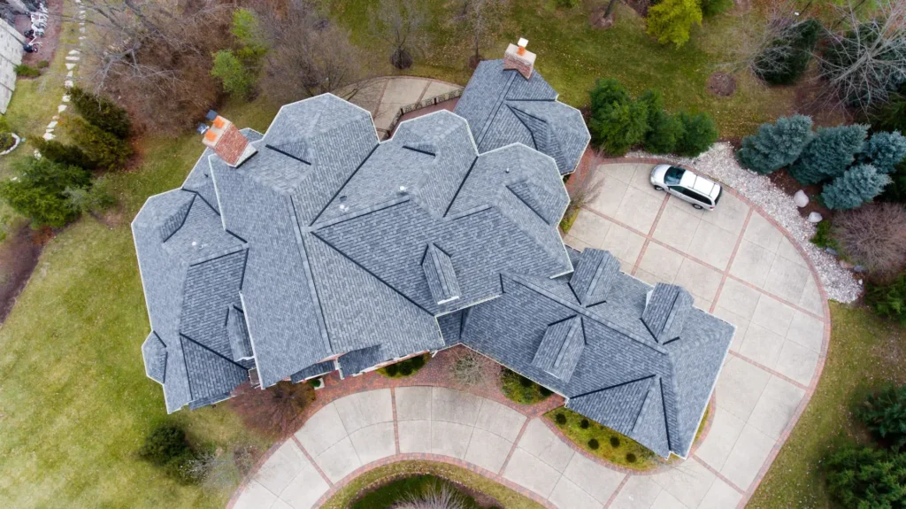 Capital Roofing and Exteriors completed project