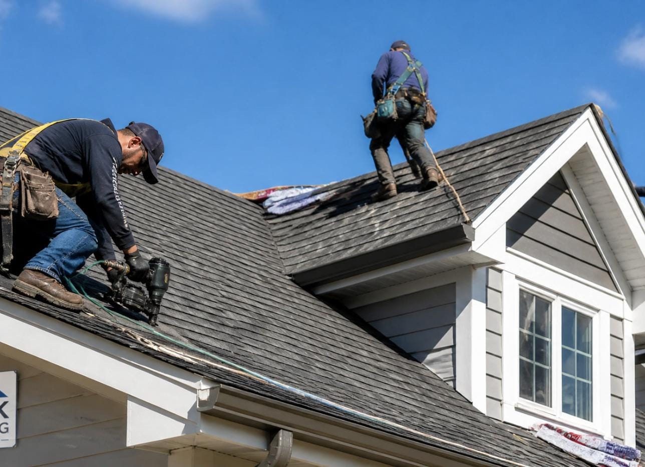 Code-compliant roofing workmanship
